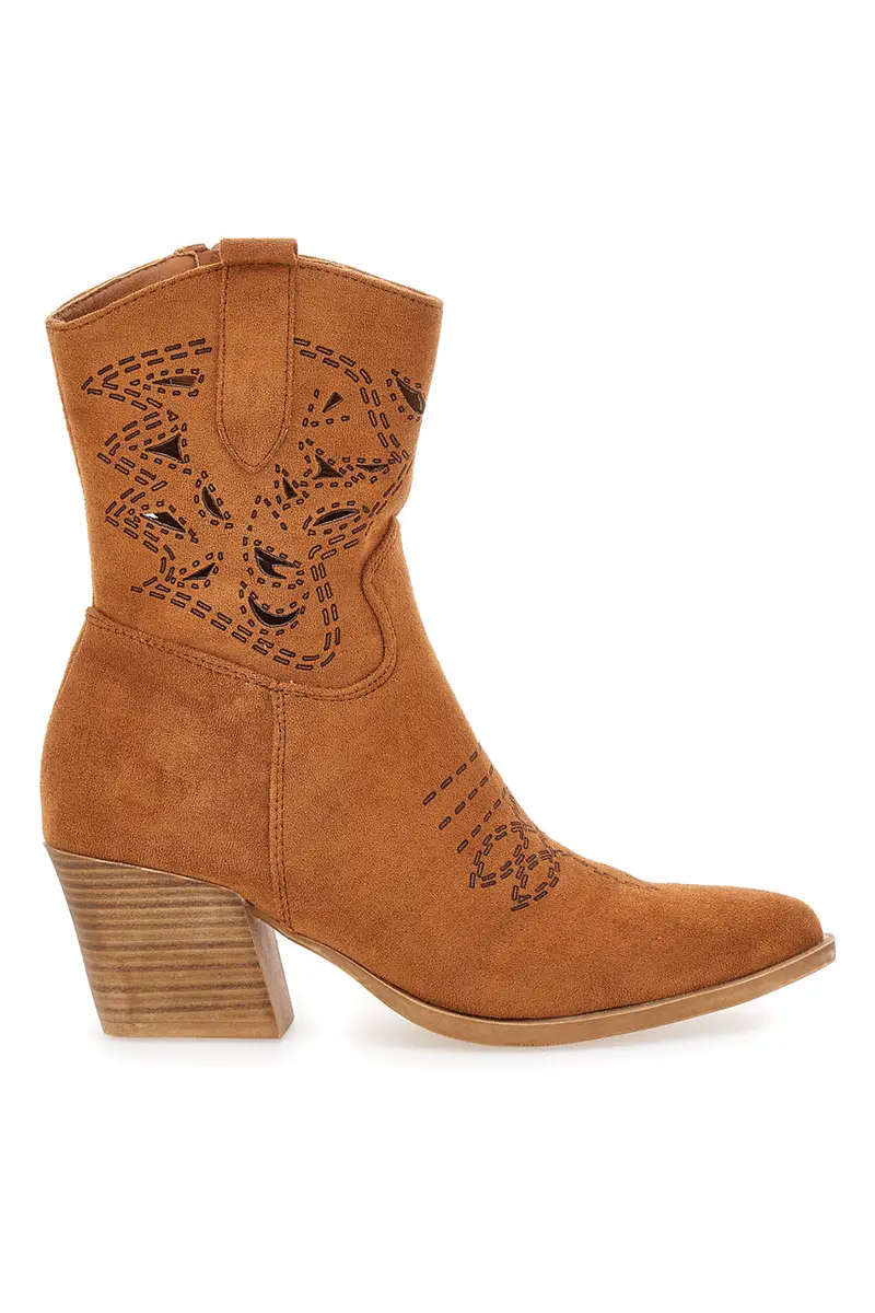 Stivaletti Camperos Cognac Cafè Cost 3205815