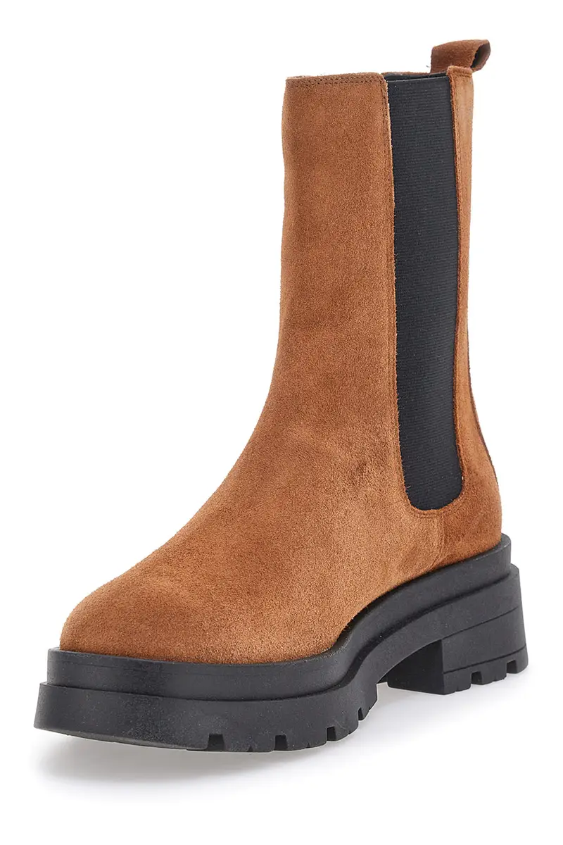 Stivaletti Cognac Chelsea Boots Pittarello Glam 855100 miniatura 3