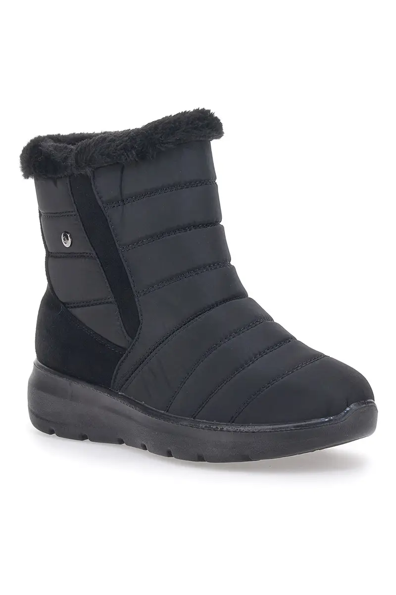 Stivaletti Doposci con cerniera Neri Mio Tempo 383 miniatura 2