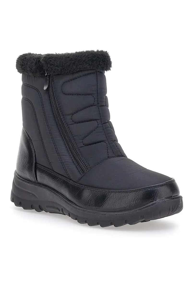 Stivaletti Doposci con cerniera Neri MIO TEMPO 515 miniatura 2