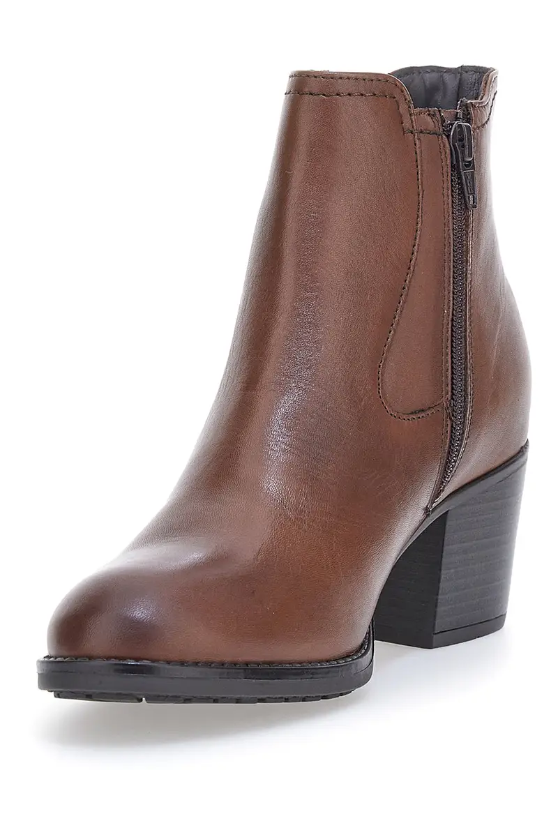 Stivaletti Marroni Chelsea Mio Tempo 2301 miniatura 3