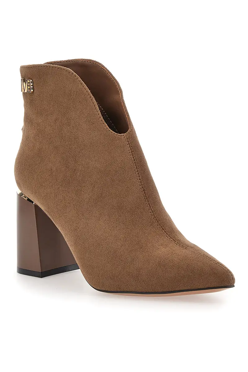 Stivaletti Marroni Con Tacco a Blocco MARIELLA BURANI 50720458 miniatura 2