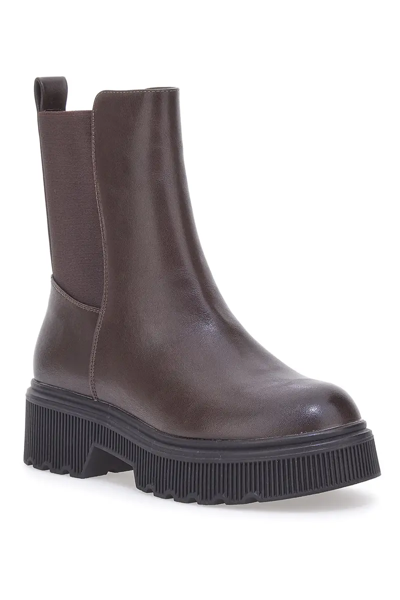 Stivaletti Marroni Dame Rose 23 miniatura 2