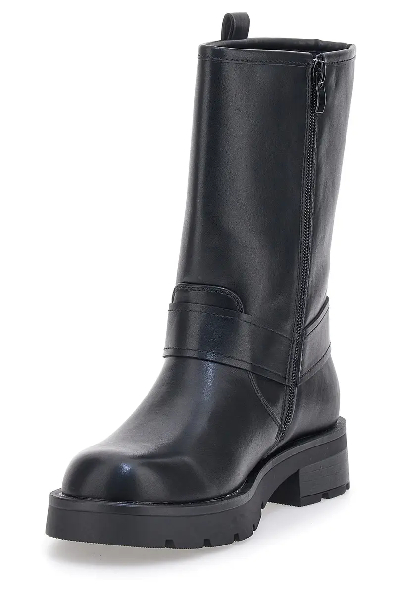 Stivaletti neri con borchie decorative PITTARELLO CAPSULE 24245 miniatura 3