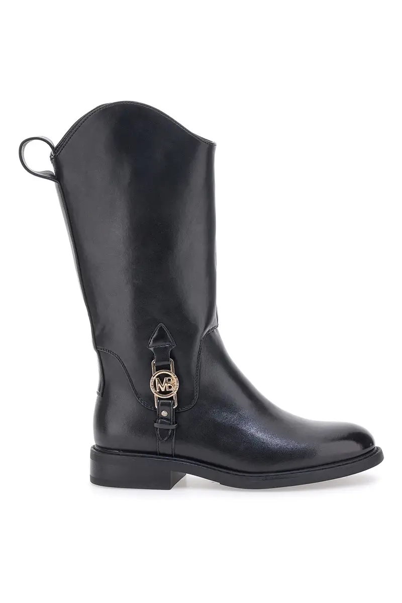 Stivaletti Neri con Cerniera Laterale Mariella Burani 50921573