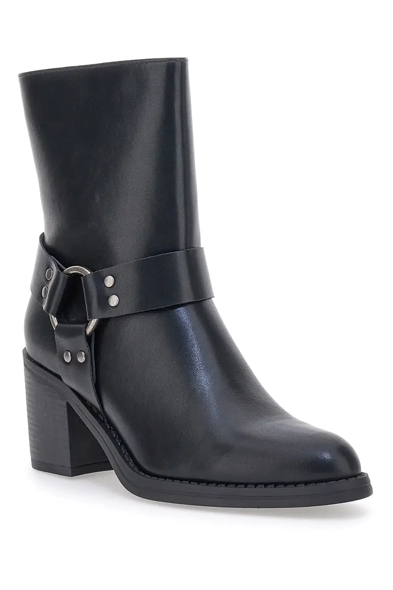 Stivaletti Neri con Cerniera Laterale Pittarello Capsule 24186 026 miniatura 2