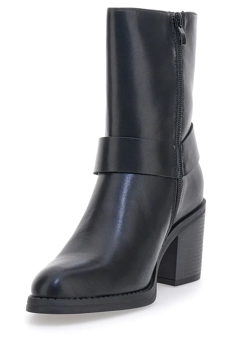 Stivaletti Neri con Cerniera Laterale Pittarello Capsule 24186 026 miniatura 3