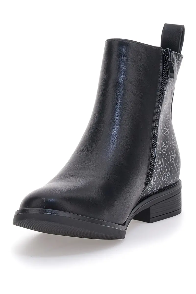 Stivaletti neri con fantasia posteriore GIAN MARCO VENTURI TR0324 miniatura 3