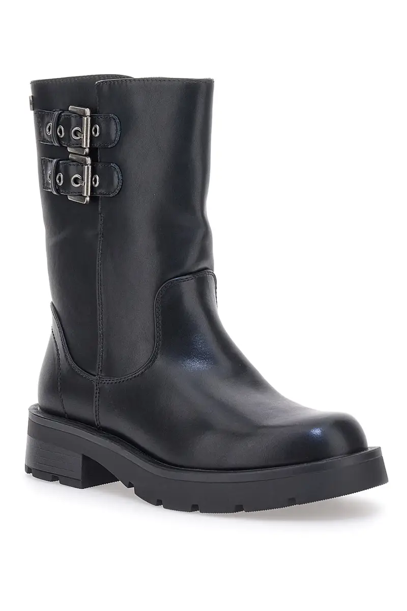 Stivaletti neri con fibbie PITTARELLO CAPSULE 24245 039 miniatura 2