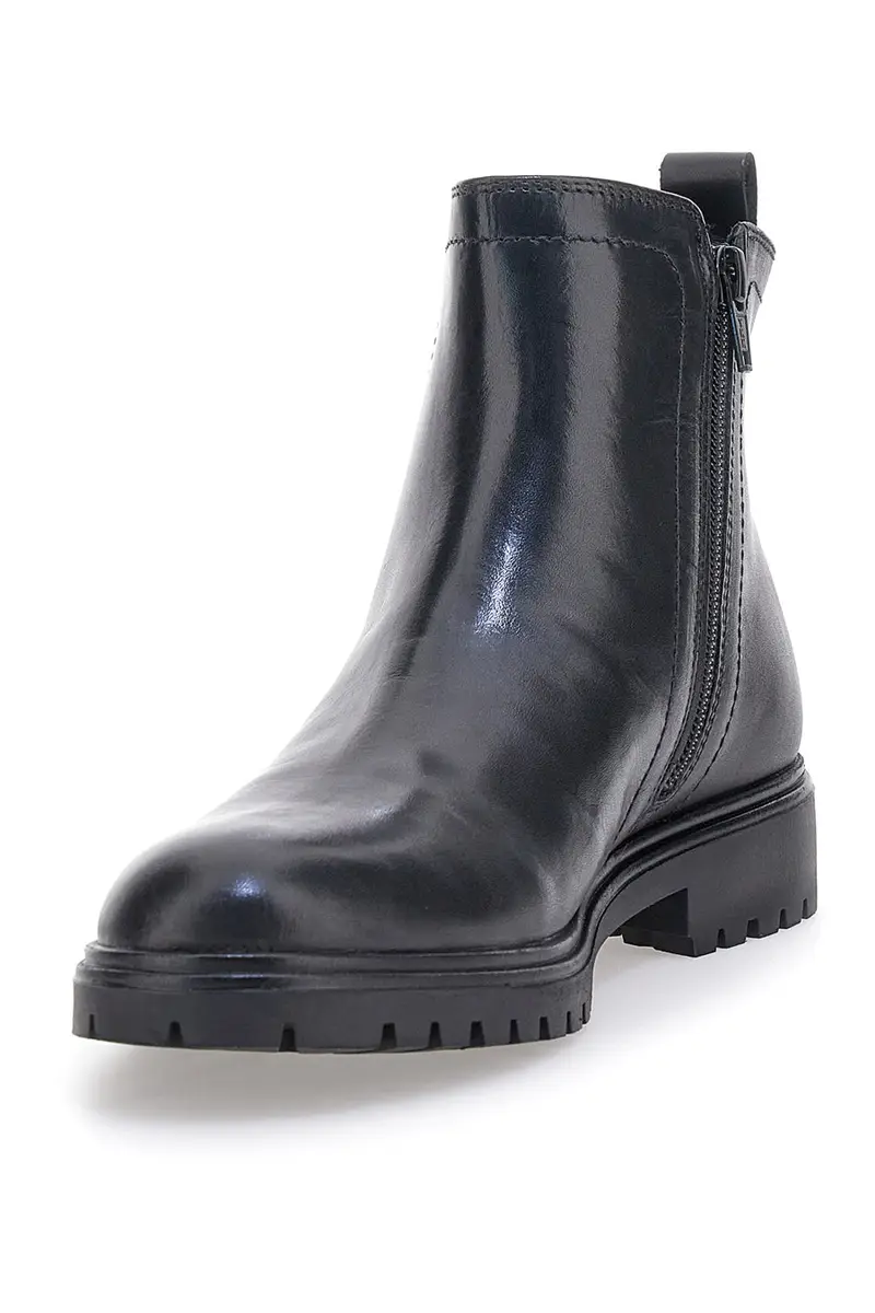 Stivaletti neri con fondo carrarmato e memory foam Pittarello 23606 miniatura 3