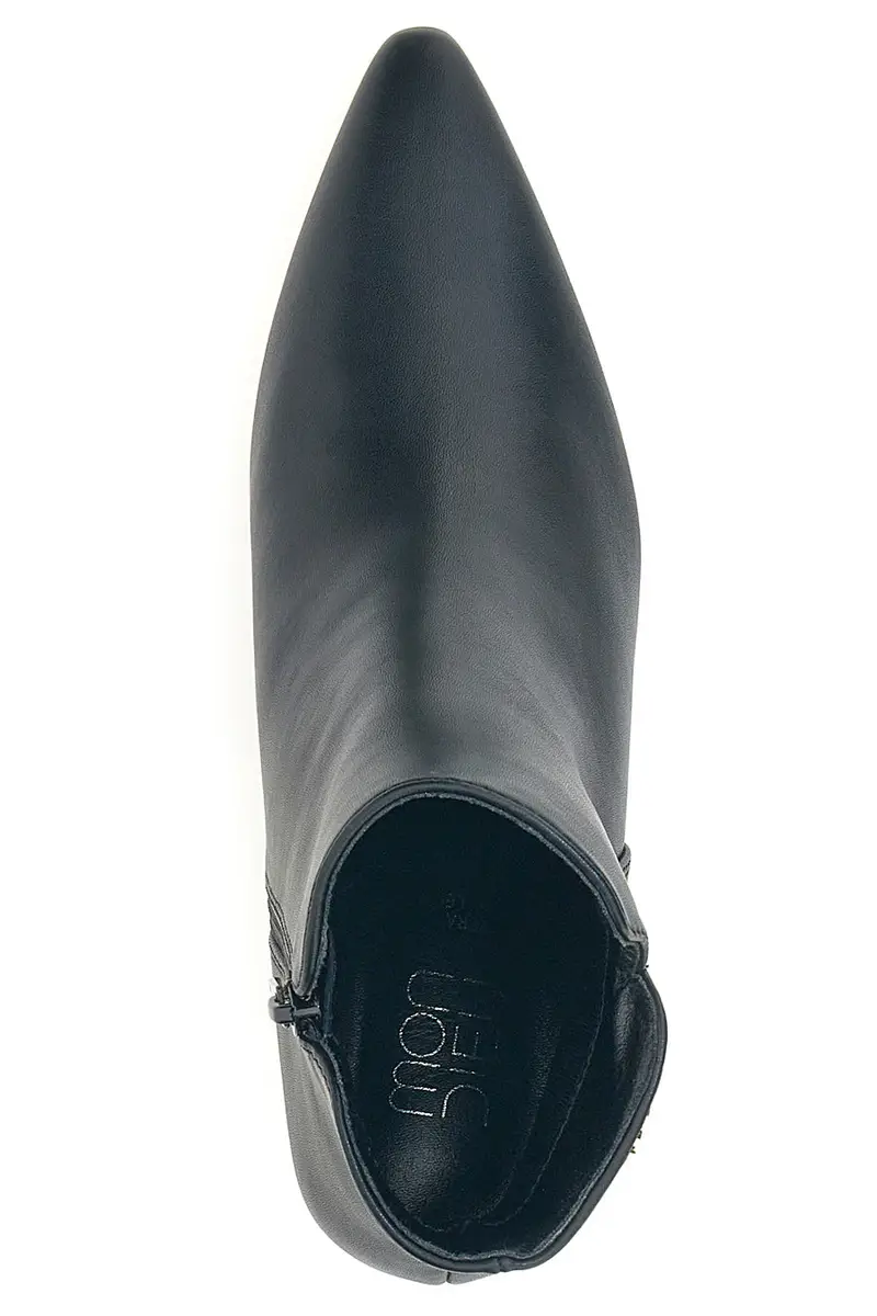 Stivaletti neri con tacco a rocchetto Mon dieu BZD200Q5 miniatura 3