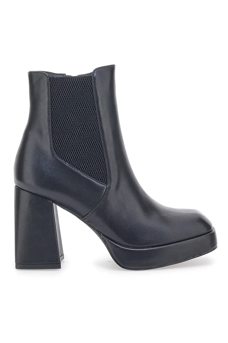 Stivaletti Neri con Tacco Alto Le Havre Paris 1902