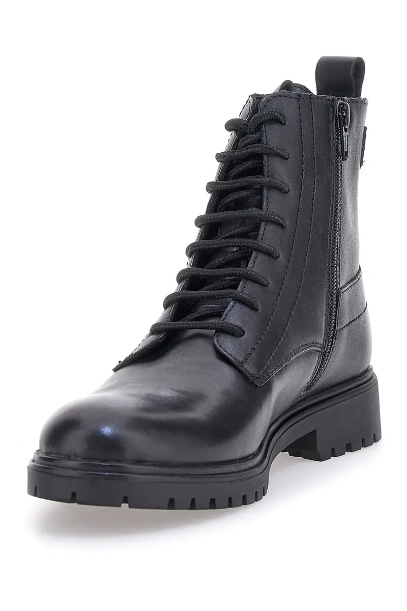 Stivaletti neri con zip laterale e memory foam Pittarello 23746 miniatura 3