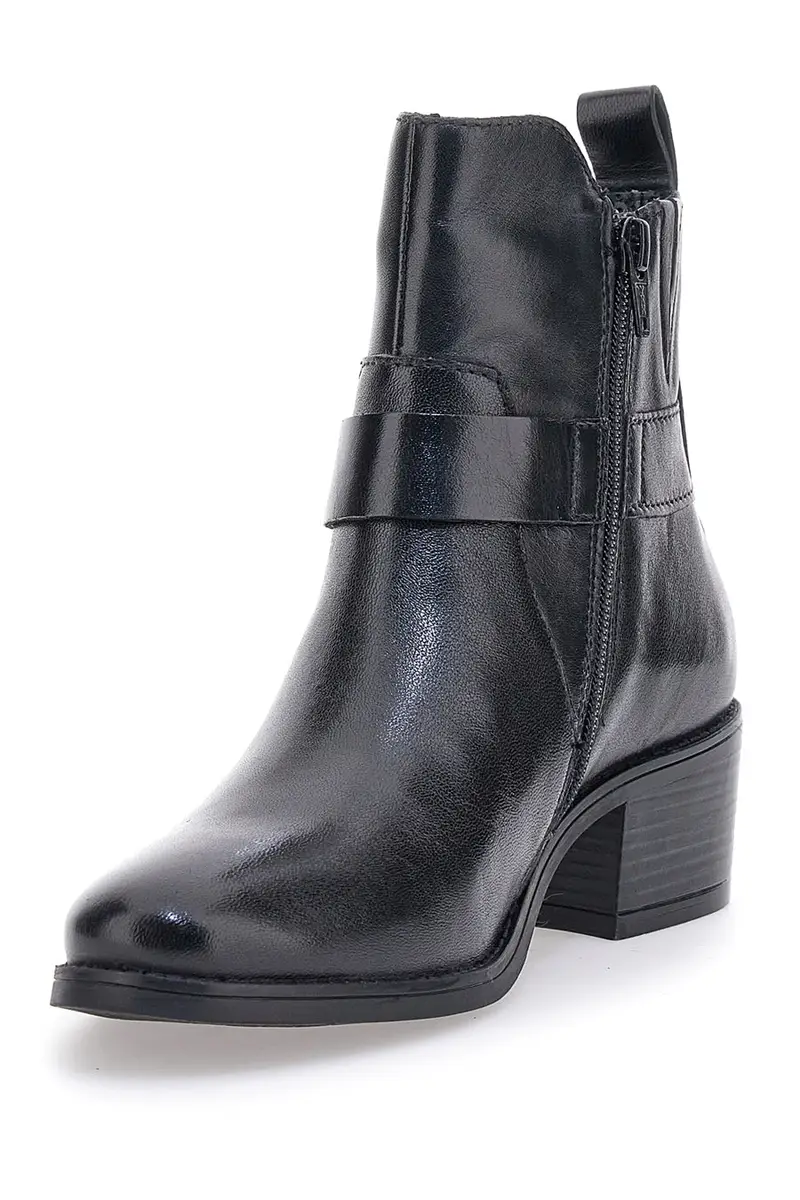 Stivaletti Neri In Vera Pelle Bagatt D15AMQ304000 miniatura 3