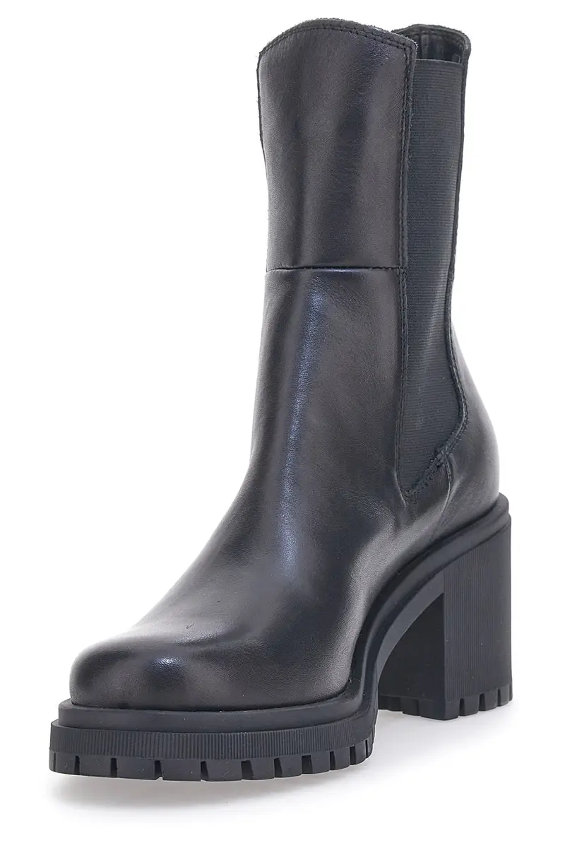 Stivaletti Nero Mio Tempo 28110 miniatura 3