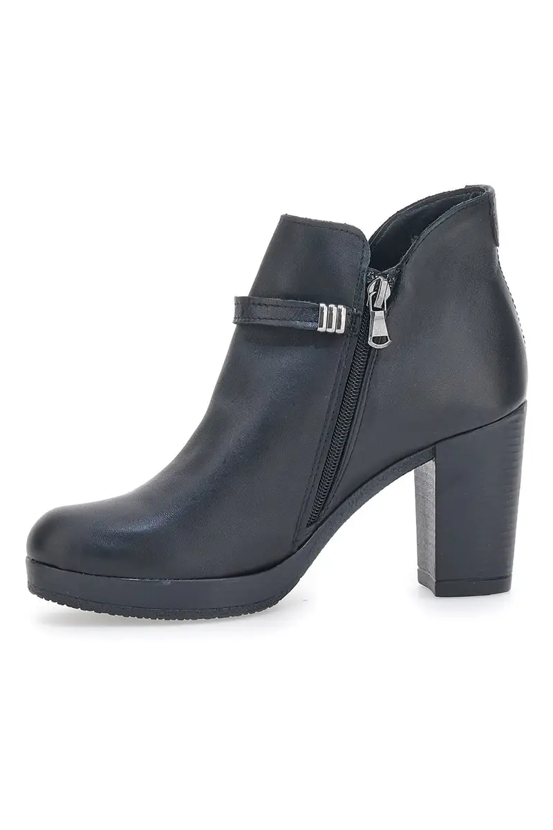 Stivaletti Pittarello Class 305 Nero Vera Pelle miniatura 3