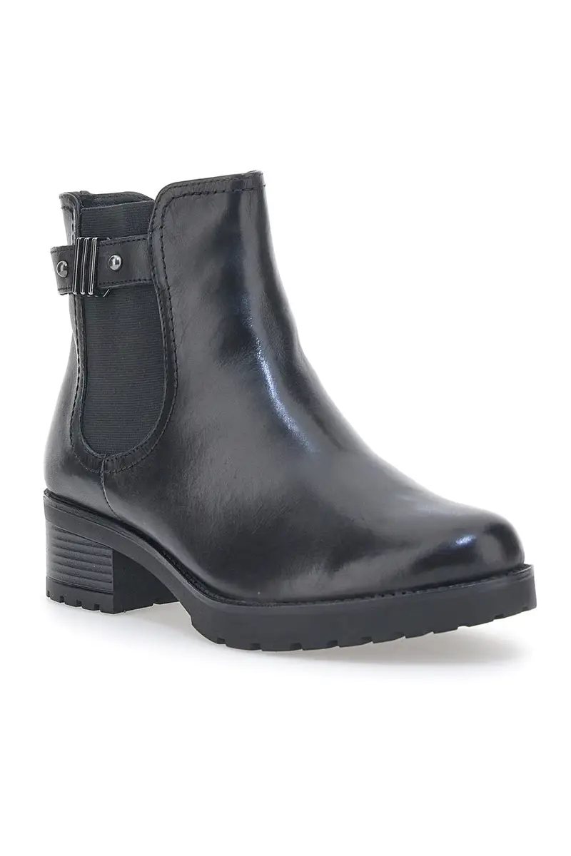 Stivaletti Plocadi 15832 Neri Vera Pelle miniatura 2