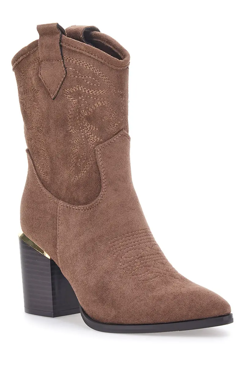 Stivaletti Texani Marroni Mon Dieu 23056 miniatura 2