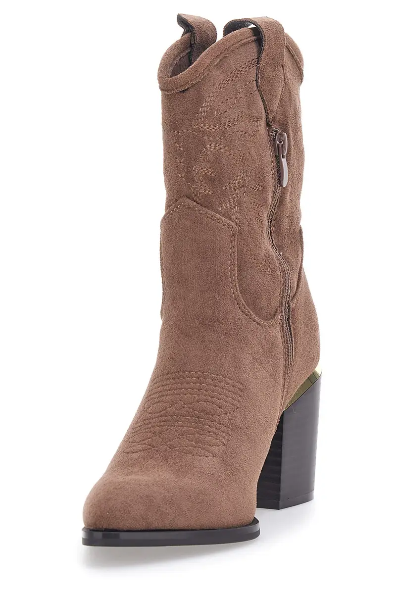 Stivaletti Texani Marroni Mon Dieu 23056 miniatura 3