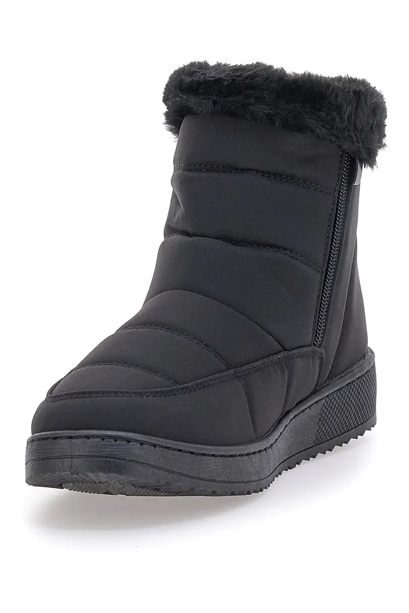 Stivaletti trapuntati e imbottiti con cerniera laterale PLOCADI 8914 miniatura 3