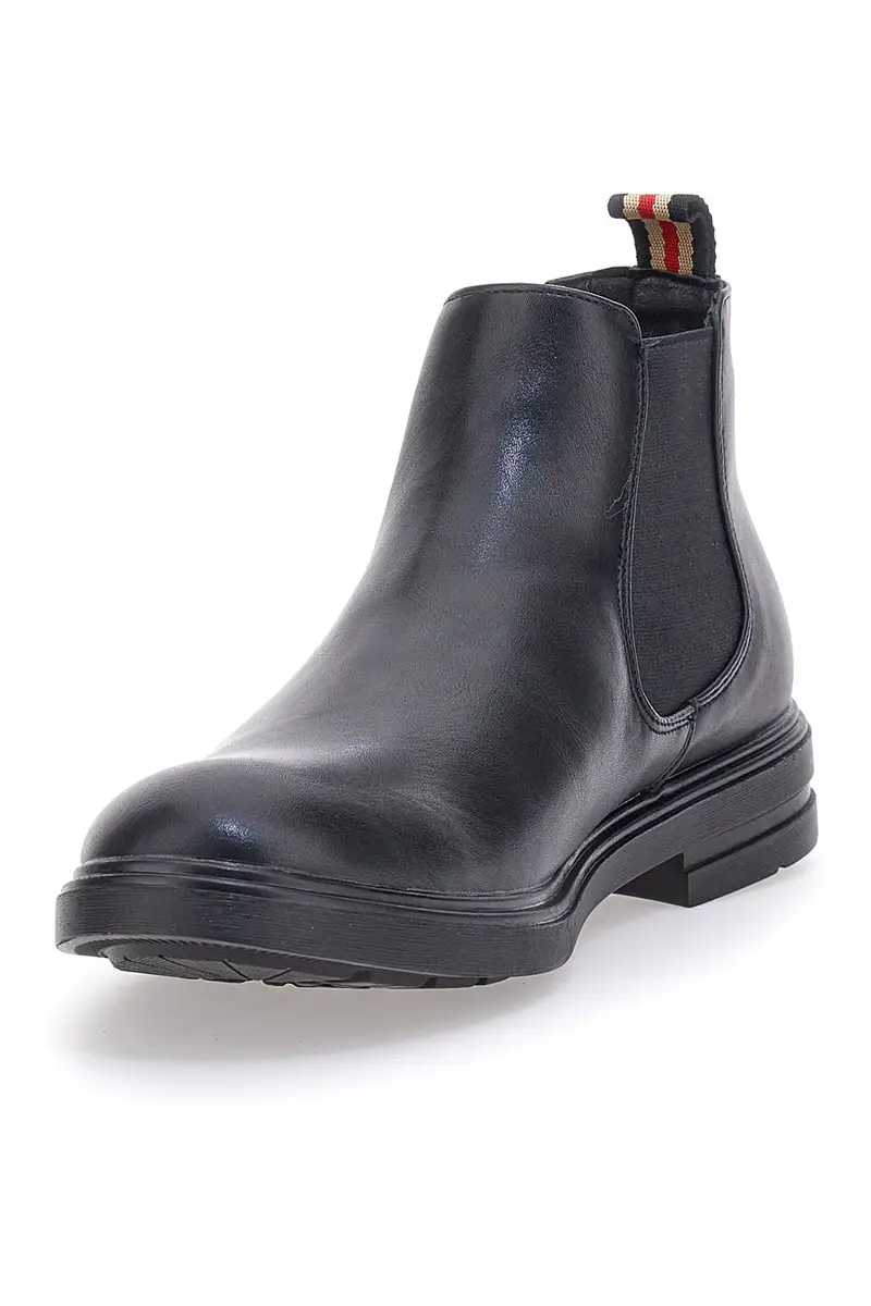 Stivaletto nero con elastici laterali JOHES LAND 180141 miniatura 3