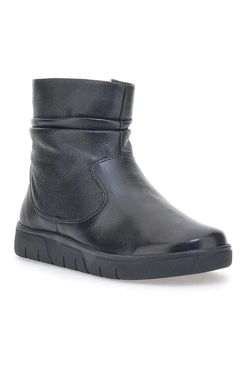 Stivaletto Plocadi 17801 Nero Vera Pelle miniatura 2