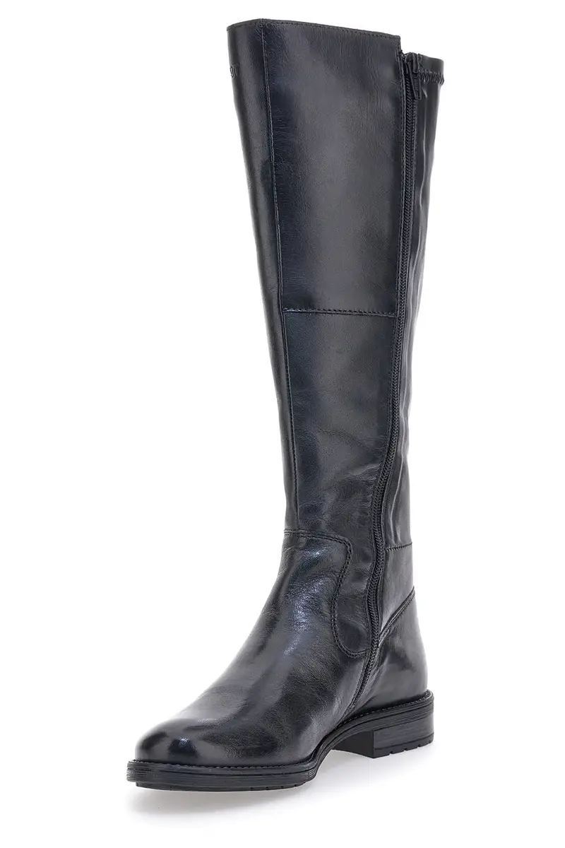 Stivali alti neri in vera pelle BAGATT D11AFS3F4059 miniatura 3