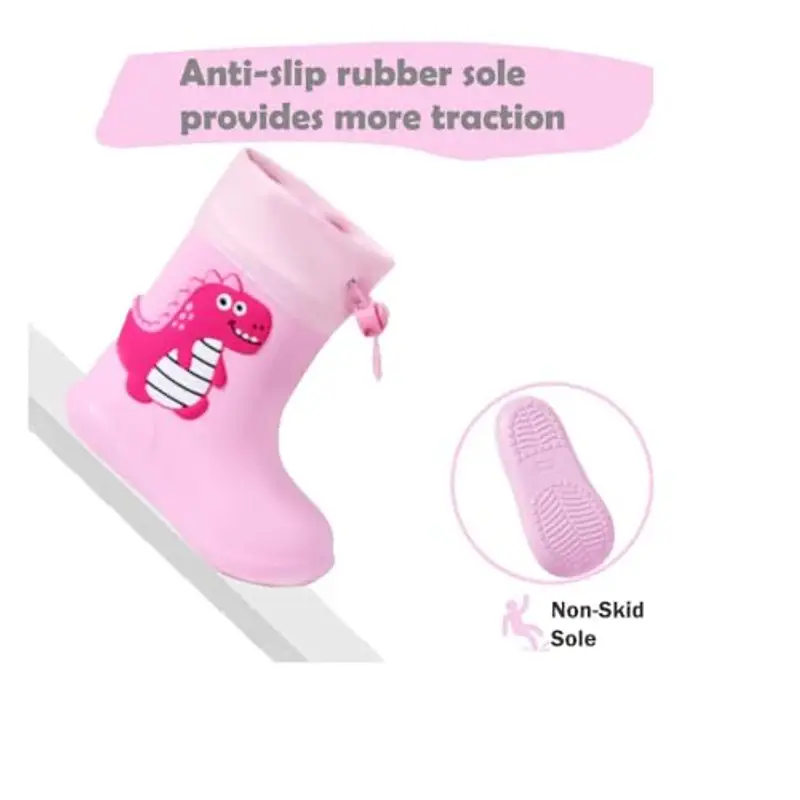 DRECAGE Stivali da pioggia Ragazza Rosa 1609430 miniatura 3