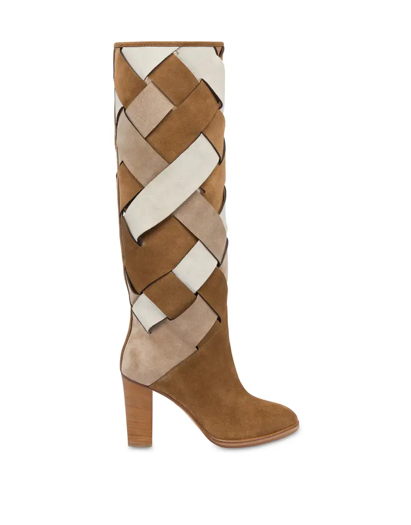 Stivali in crosta Intersection MOKA, 39, Pollini