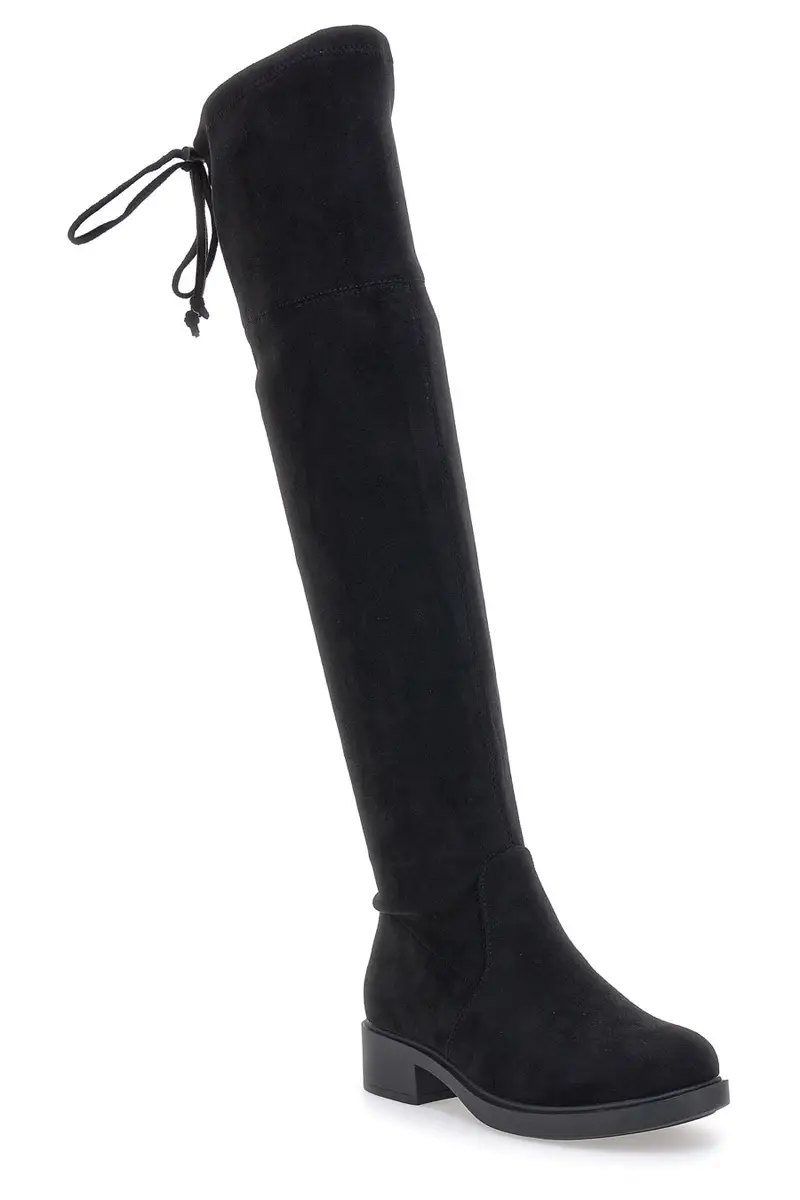 Stivali morbidi neri alti al ginocchio ENERGY 285 miniatura 2