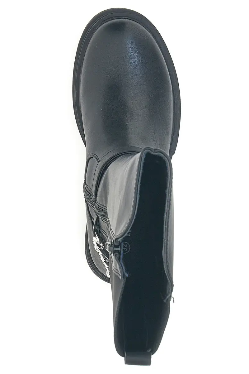 Stivali neri con catena decorativa Pitt kids SKBS1117 miniatura 3