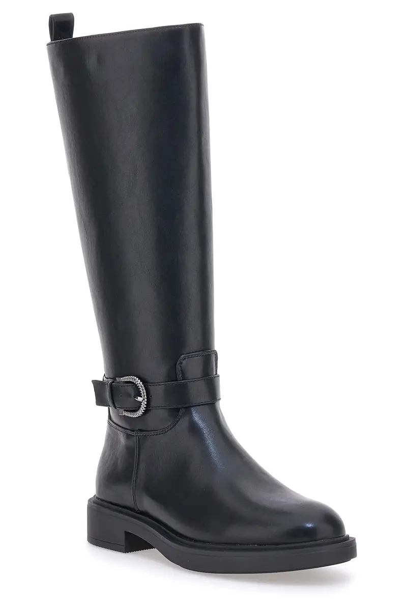 Stivali Neri Con Cerniera Laterale Pittarello Capsule 24175011 miniatura 2