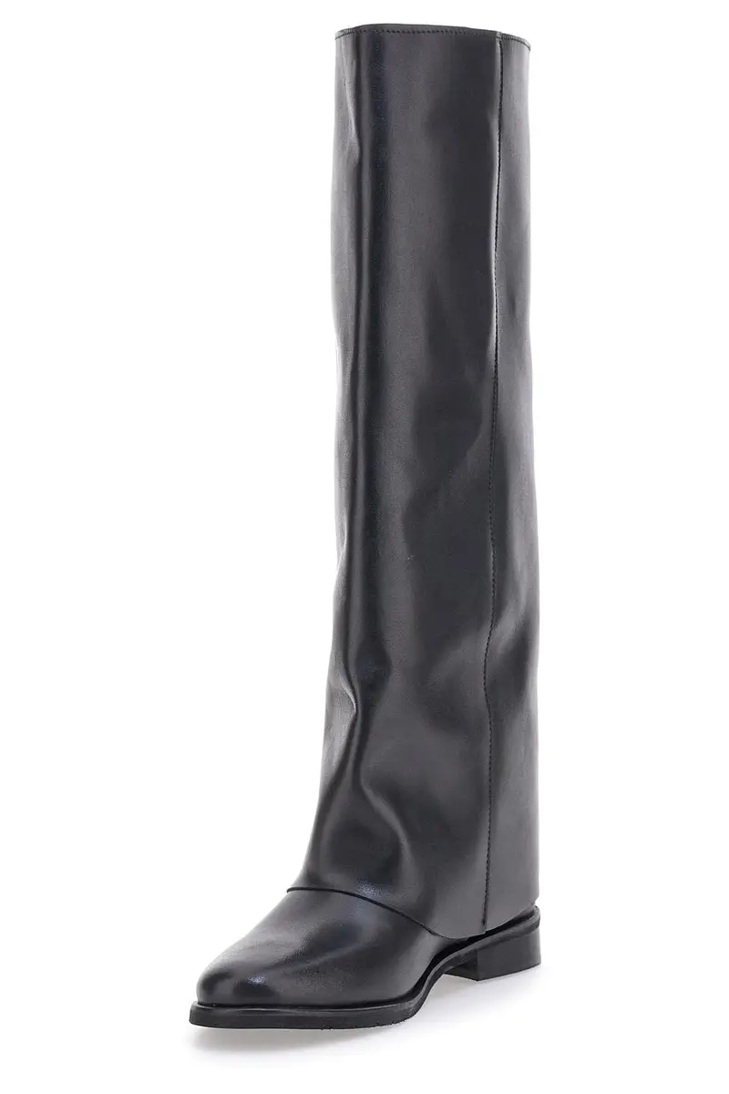 Stivali Neri con Zeppa Interna Pittarello Must Have 101 miniatura 3