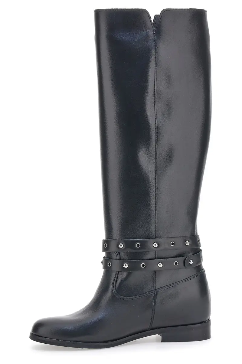 Stivali Pittarello Look 89310 Neri Vera Pelle miniatura 3