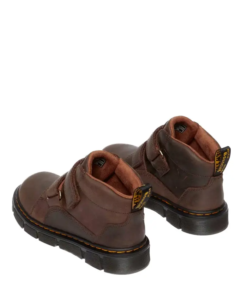 Stivali Raffe in pelle per bambini senza lacci miniatura 3