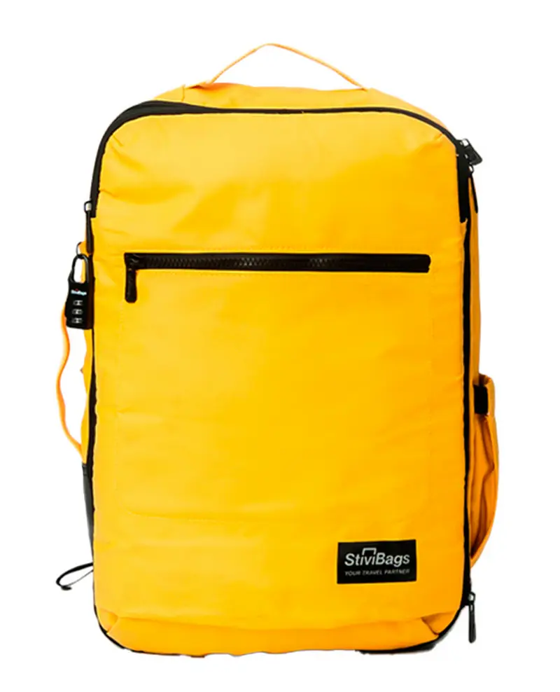 Zaino cabina Stivibags Waterproof Aircabine Giallo