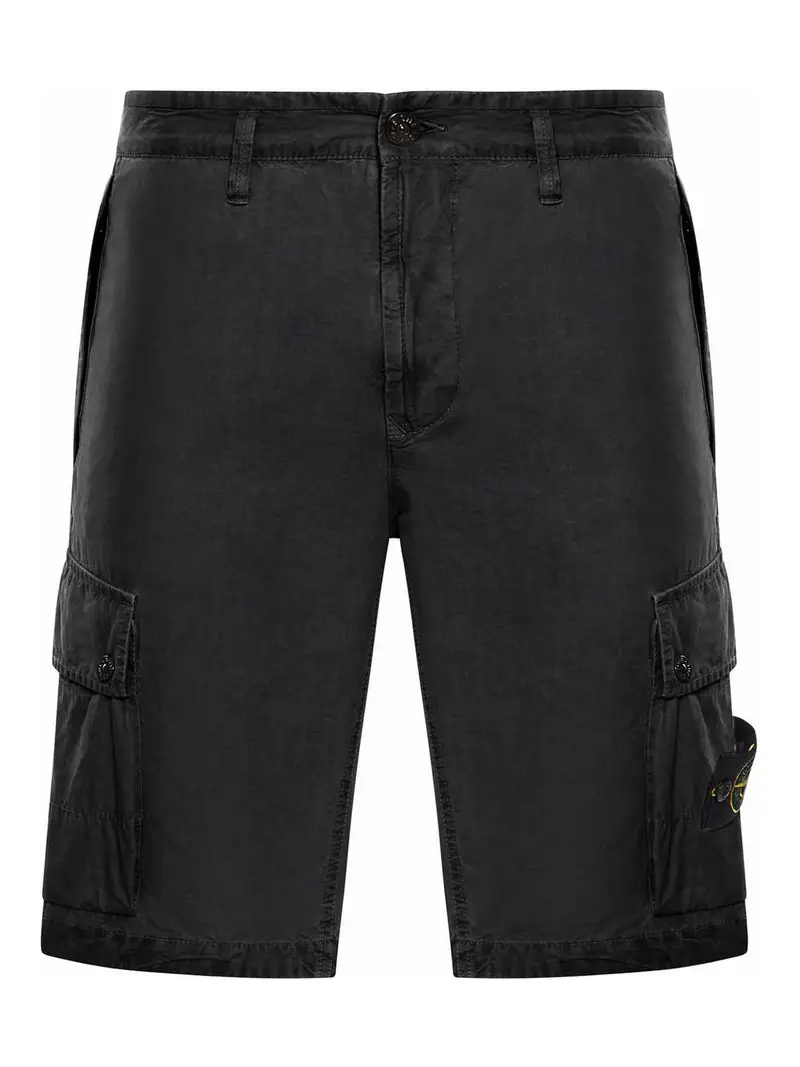 Stone Island Bermuda Nero 4107995