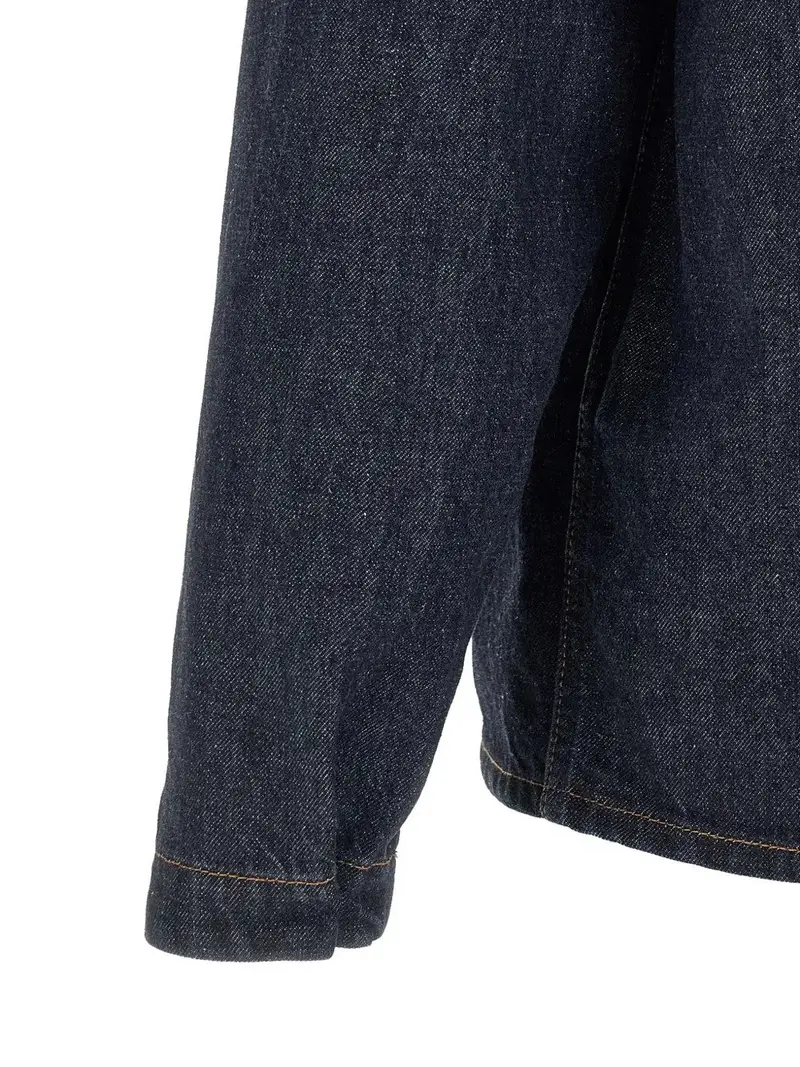 Camicia in Denim BLU miniatura 2