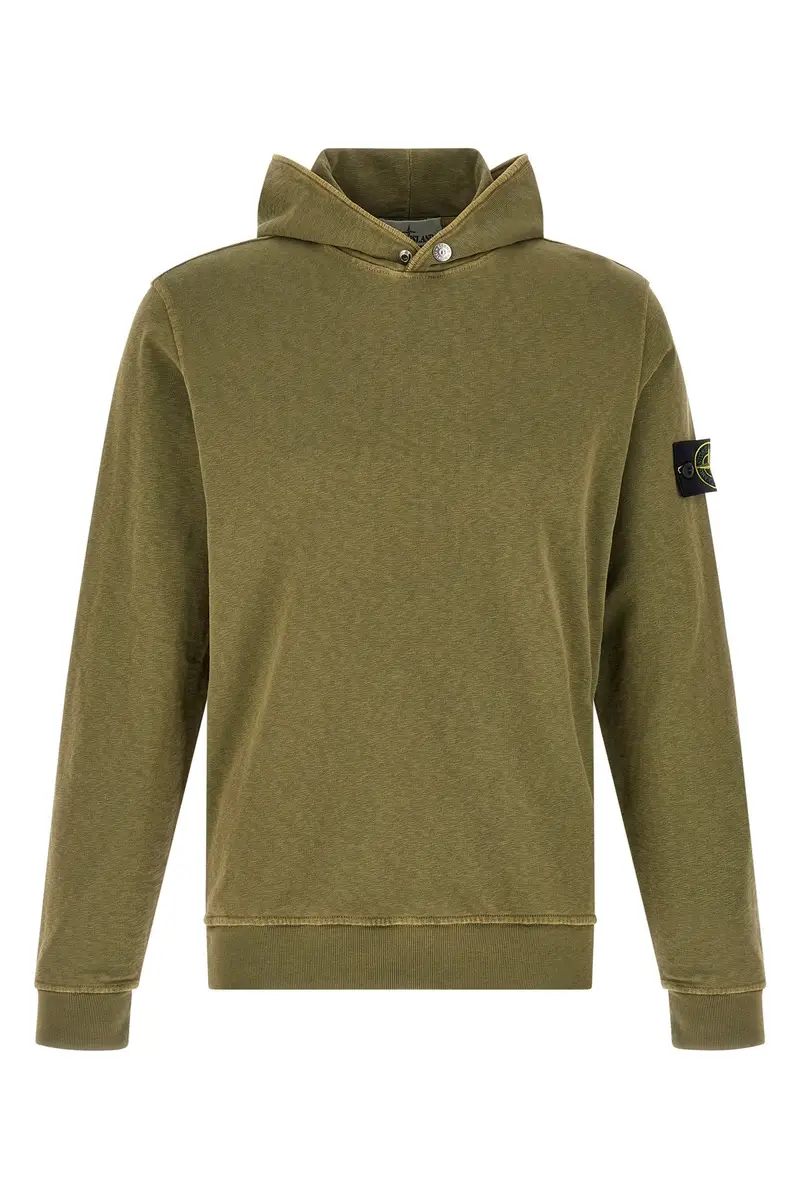 Felpa Con Cappuccio 6100031 Verde