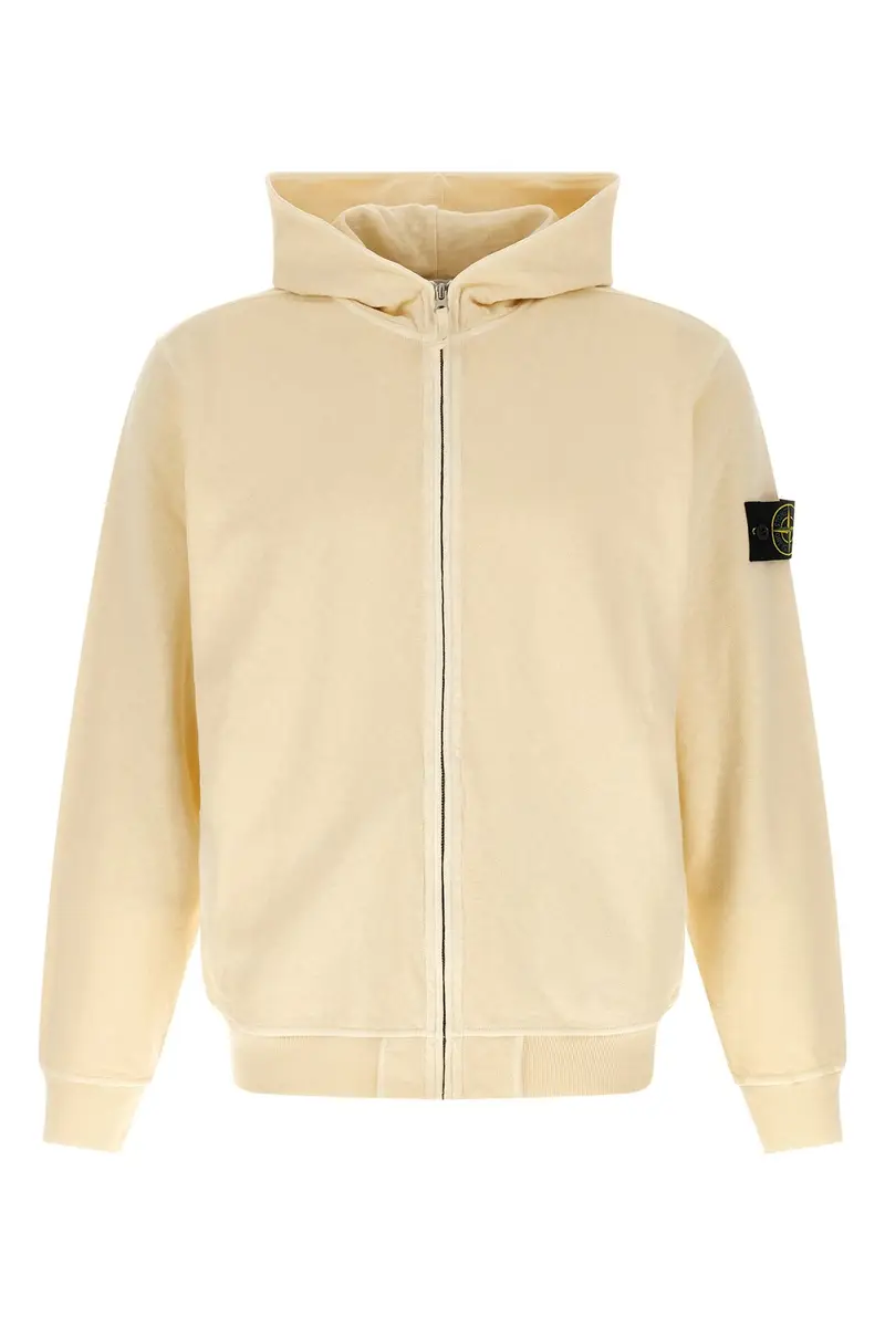 Felpa Con Cappuccio 6100032 Beige