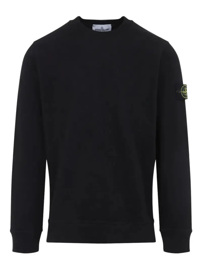felpa stone island NERO