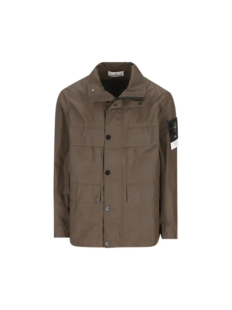 Giacca In Cotone MARRONE