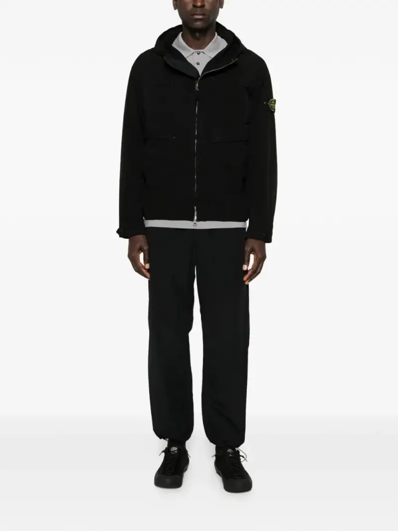 Stone Island Parka Nero 4220563 miniatura 3