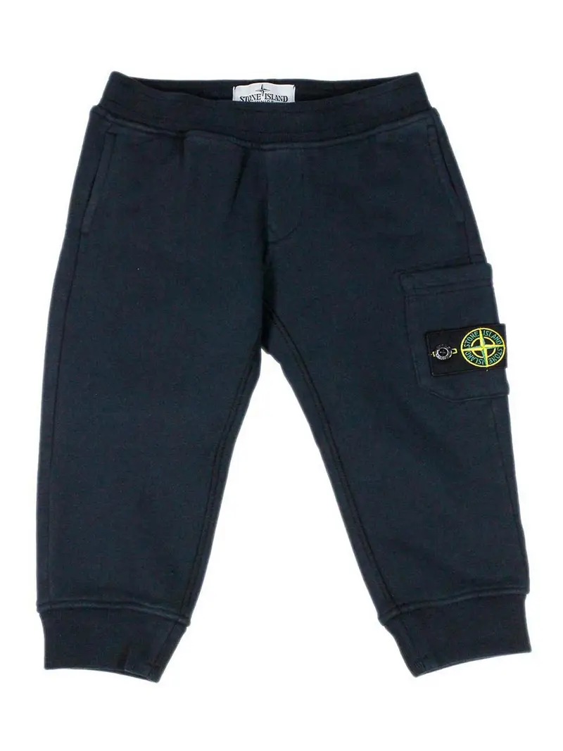 Pantaloni in misto lana Blu