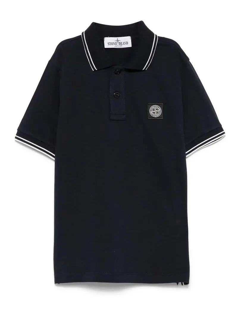 STONE ISLAND JUNIOR Polo Blu 4171982