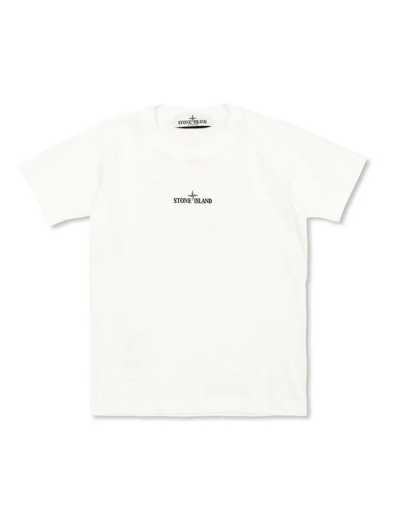 STONE ISLAND JUNIOR T-shirt Bianco 3261168