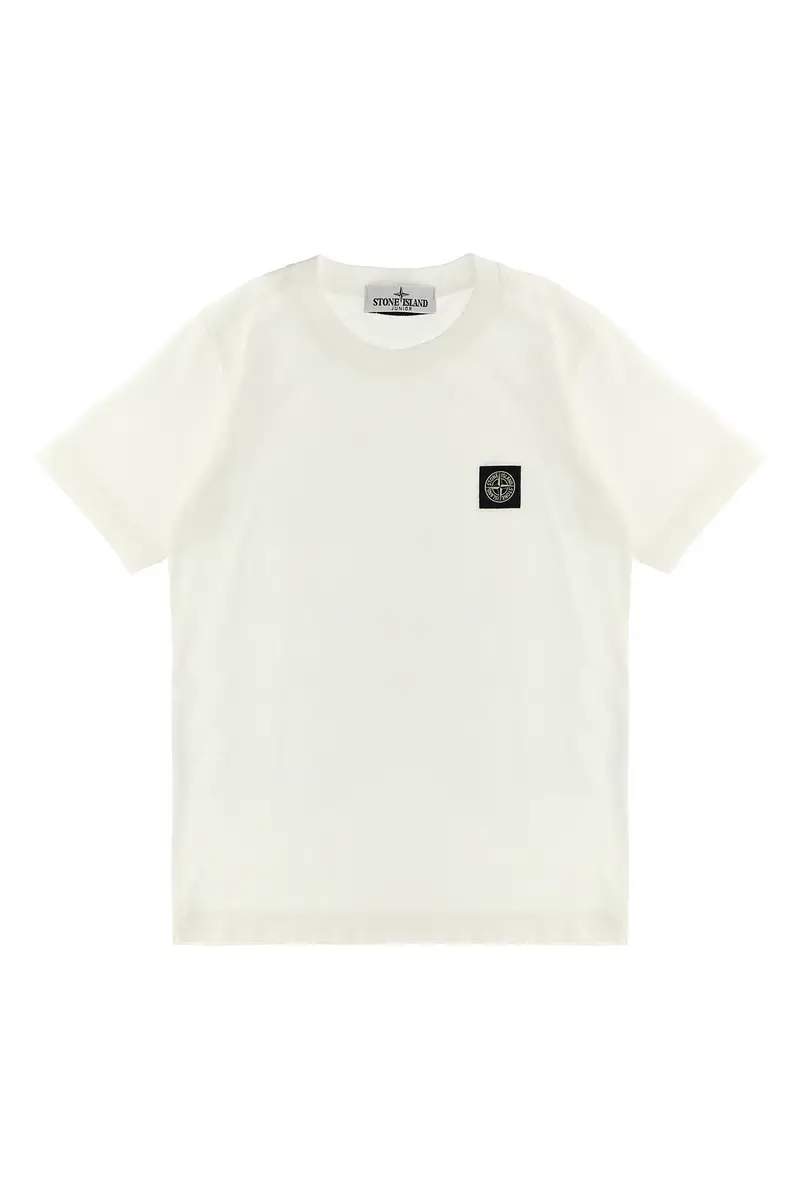 STONE ISLAND JUNIOR T-shirt Bianco 4074059