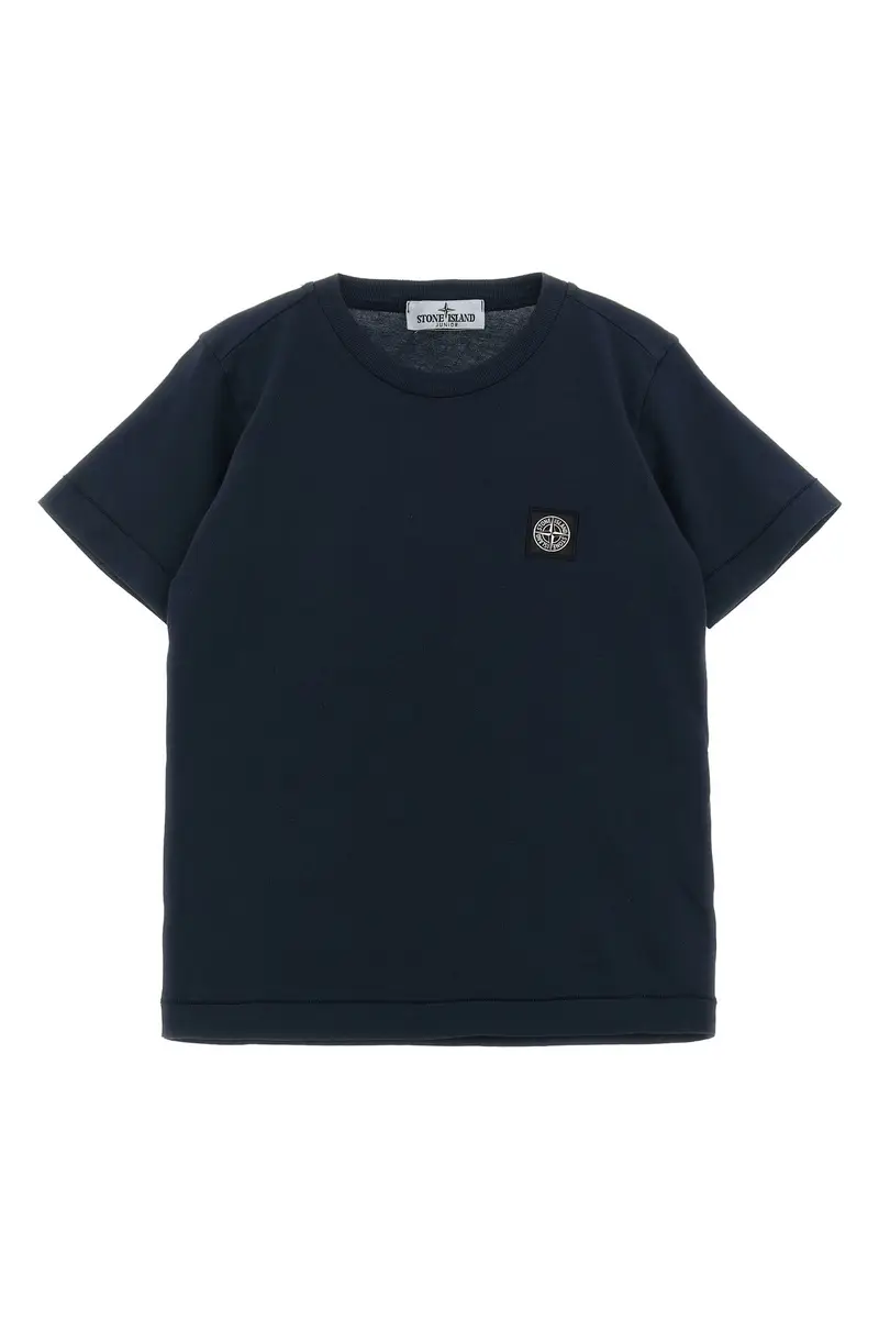 T-Shirt Logo Compass Blu