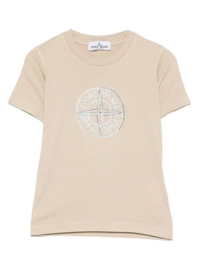 STONE ISLAND KIDS T-shirt Bambino Beige 4015651