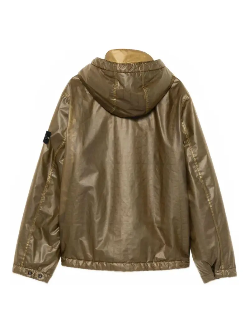 Stone Island Kids Giacca Bambino Verde militare miniatura 3